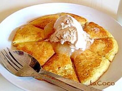 休日の朝は とろけるバニラアイス ホットケーキ レシピ 作り方 By Tacoco 楽天レシピ 休日の朝は とろけるバニラアイス ホットケーキ レシピ 作り方 By Tacoco 楽天レシピ